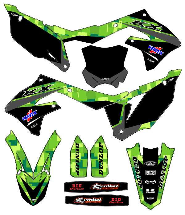 CALCOS KAWASAKI KXF 2950.2