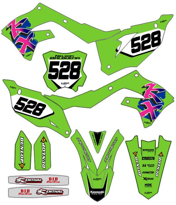 CALCOS KAWASAKI KXF 2952.2