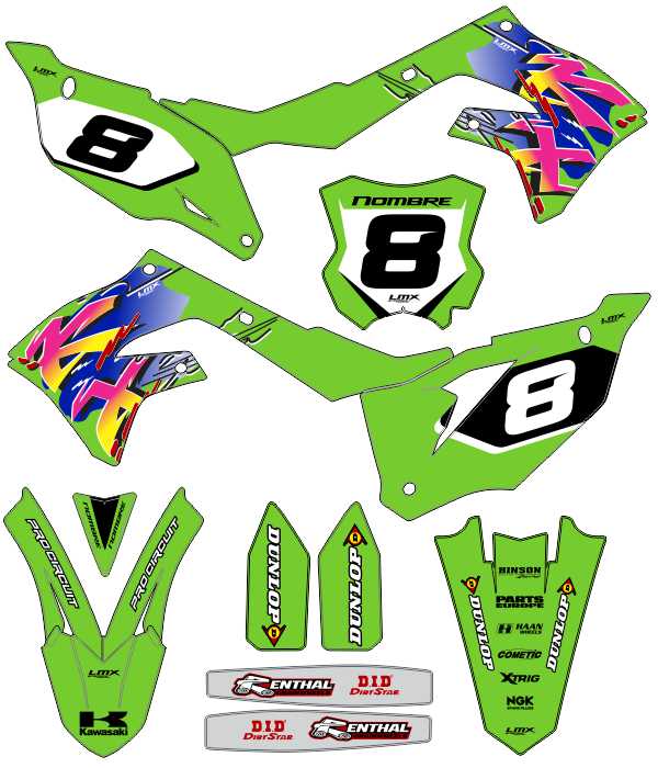 CALCOS KAWASAKI KXF 2952.1