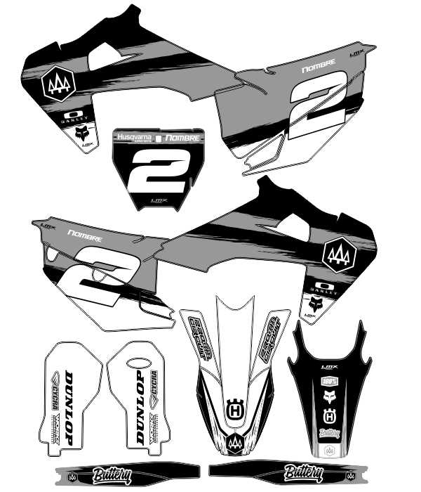 CALCOS HUSQVARNA HUSQ 6954