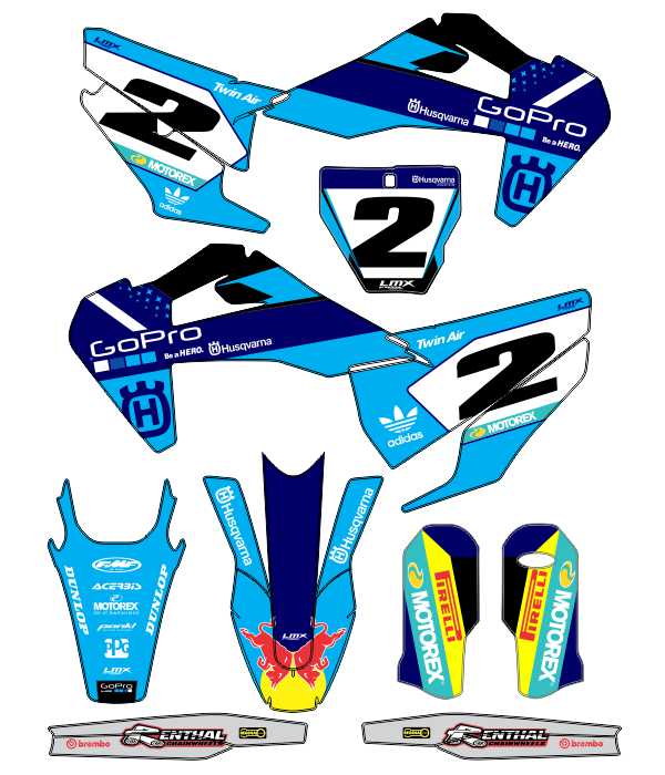 CALCOS HUSQVARNA HUSQ 6984