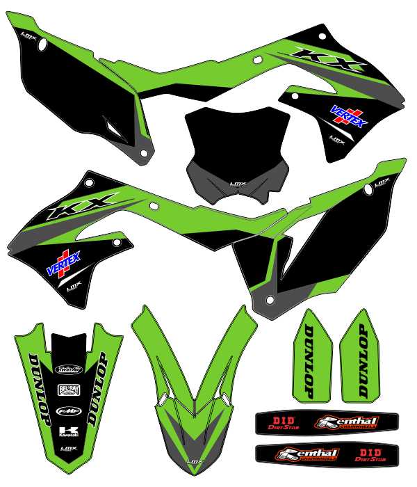 CALCOS KAWASAKI KXF 2950