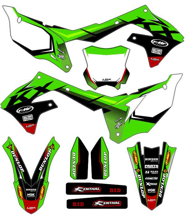 CALCOS KAWASAKI KXF 2954