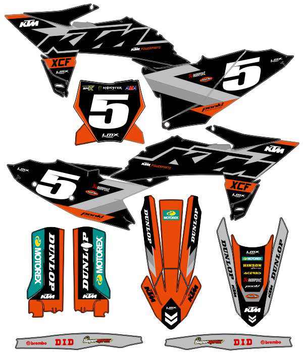 CALCOS KTM 7934