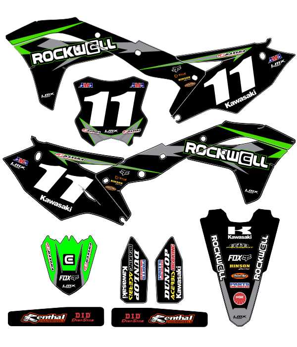 CALCOS KAWASAKI KXF 2951
